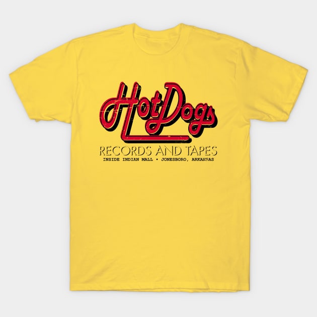 Hot Dog Records and Tapes T-Shirt by rt-shirts